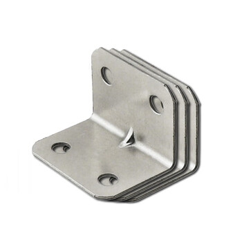 纳仕徳 jg396 角码90度直角角码l型角码铁角码 4孔0.