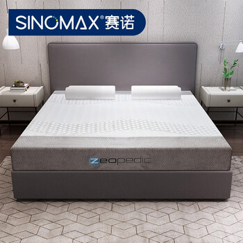 赛诺sinomax床垫梦六方组合记忆绵床垫软硬可调节床垫18米双人席梦思
