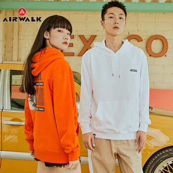 airwalk羽绒服男2021冬季韩版外套男连帽美式潮牌宽松保暖工装风男士