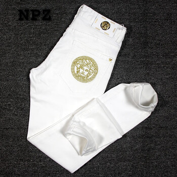 NPZ 小脚裤 商务休闲 男士牛仔裤