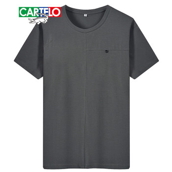 卡帝乐鳄鱼（CARTELO） 短袖 男士T恤 豆绿 