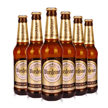 沃胜（warsteiner）精酿啤酒 组合装 330ml*6瓶 德国进口