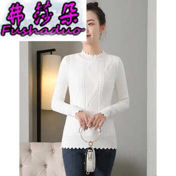 宽松长袖针织衫，让你的少女心