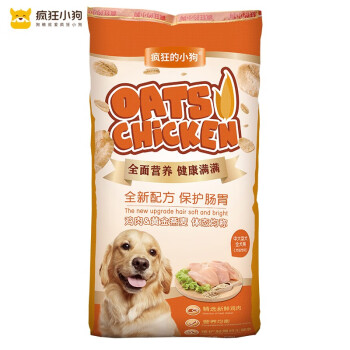 疯狂的小狗 鸡肉口味全阶段狗粮 通用型10KG