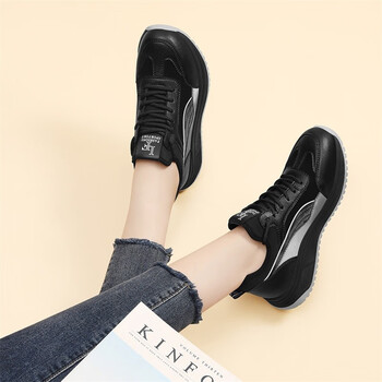 春秋季新款女士休闲鞋女中年妈妈女鞋新品百搭透气旅游鞋户外跑步鞋女