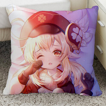 可莉抱枕原神周边靠枕靠垫二次元动漫宅男生日礼物双面定制 14 光滑亮