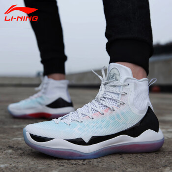 李宁（LI-NING）篮球鞋水蜜桃 42