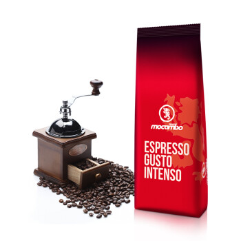 德国进口意式浓缩咖啡 德拉戈·莫卡波 超浓咖啡豆1kg/袋 Espresso Gusto Instenso深度烘焙咖啡豆