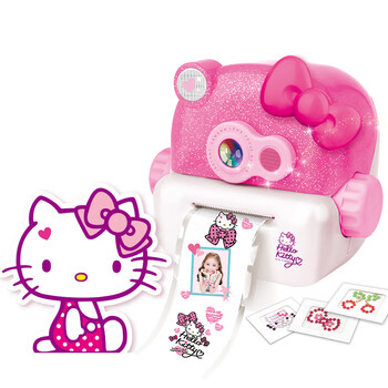 凯蒂猫（HelloKitty）女孩玩具儿童礼物小伶diy手工制作魔法贴纸 5岁-12岁KT-8552