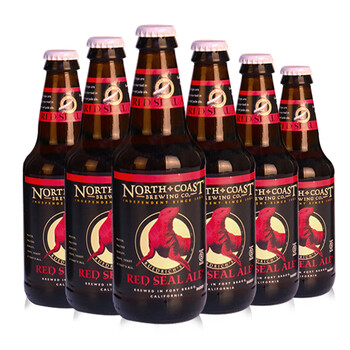北岸（NORTH COAST）海豹啤酒 组合装355ml*6瓶 美国进口 精酿啤酒