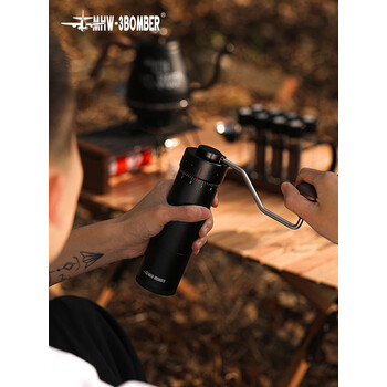MHW-3BOMBER轰炸机利刃R3磨豆机手摇咖啡豆研磨机 磨豆器手动 CNC磨芯
