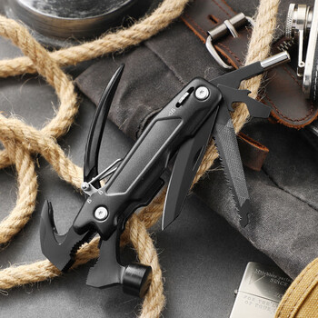 神火（SupFire）Q7羊角锤多功能锤子户外便携战术钳折叠钳锤露营组合工具刀子
