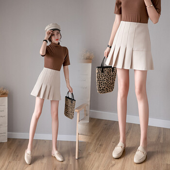 微胖妹子都爱穿的高腰半身裙！