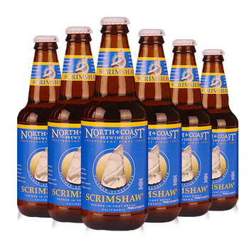 北岸（NORTH COAST）贝雕 精酿啤酒 组合装 355ml*6瓶 美国进口