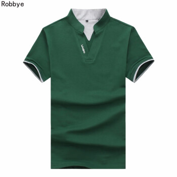 Robbye 短袖 男士T恤 绿色   