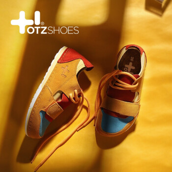OTZSHOES板鞋土黄红色蓝色（O19120125） 