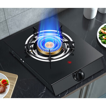 崊泉山(linquanshan)煤气灶单灶家用液化气灶燃气灶台式老式节能熄火