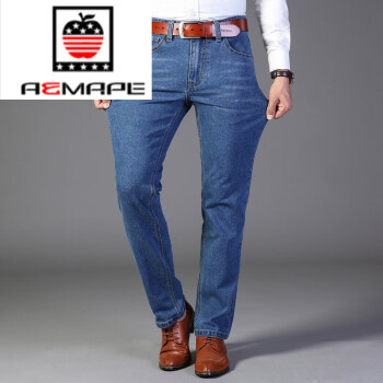 美国苹果（AEMPPE） 宽松裤 青春休闲 男士牛仔裤