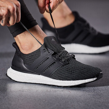 阿迪达斯（Adidas）跑步鞋BB6166黑色 