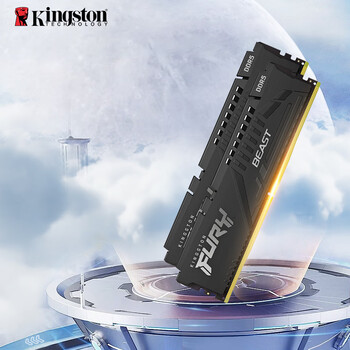金士顿（Kingston）DDR5内存条台式电脑内存条骇客神条FURY Beast超级野兽系列海力士颗粒 6000频 32G(16×2) C30电竞套条
