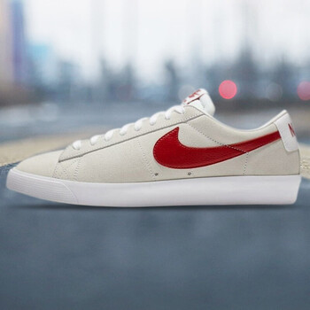 耐克（NIKE）板鞋704939-101/19夏季新品 时尚红勾 