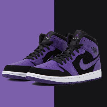nike紫色篮球鞋