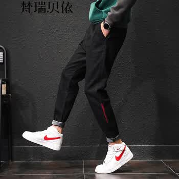 梵瑞贝依 直筒裤  男士牛仔裤