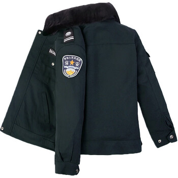 2011式新款保安冬执勤棉大衣男冬装加厚执勤服多功能防寒服工作服棉服