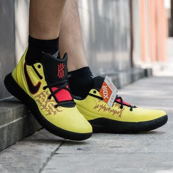 耐克nike篮球鞋ao4438-700欧文5简版李小龙配色