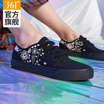 361度板鞋曜石黑/香槟金 35，36，37，38，39，40