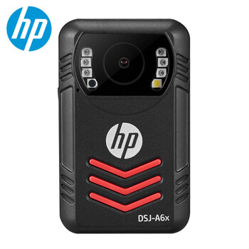 惠普（HP）DSJ-A6x执法记录仪高清红外夜视1800P现场记录仪 官方标配128G