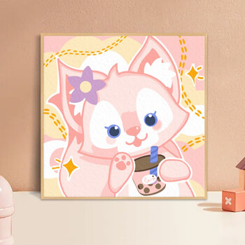 揍敌客(zoldyck)数字油画diy手工填色绘画卡通油画草莓熊送礼装饰画