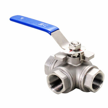 avtvt 不锈钢三通球阀4分l型/t型三通阀油箱阀三通丝扣球阀-单位:个