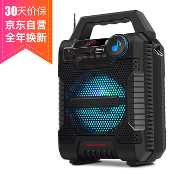 纽曼（Newmine）TR-K55 户外广场舞音响迷你手提便携无线蓝牙音箱拉杆低音炮插卡收音机微信收款语音播报器