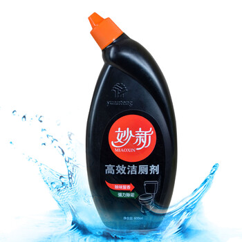 妙新（MIAOXIN）洁厕剂600ml 洁厕液 洁厕灵 马桶清洁剂   卫生间除垢 厕所清洁剂