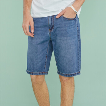 佐丹奴（Giordano） 锥形裤 青春休闲 男士牛仔裤