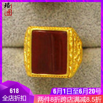 男士仿金戒指