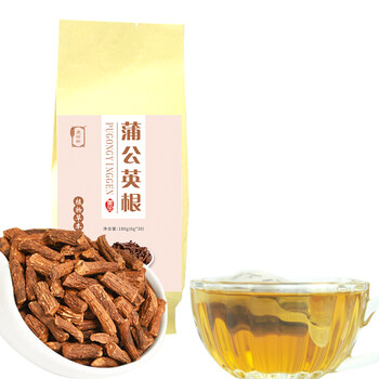 虎坊街 蒲公英根茶 黄谷丁根婆婆丁根茶 袋泡茶花草茶180g（30包）