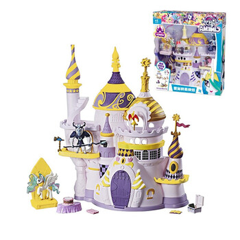 款动漫模型生日礼物女孩过家家紫悦梦魇宇宙公主 坎洛特城堡(送公仔)