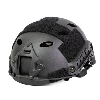 德艾特 02k0204玻璃钢防暴迷彩头盔拉练头盔塑料加厚钢盔防护战术