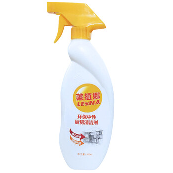 莱植娜环保中性厨房清洁剂500ml 去除厨房重油污 炉灶烤箱抽油烟机清洗剂