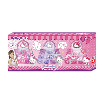 凯蒂猫（ hellokitty） 女孩玩具 diy手工制作串珠700颗儿童节礼物KT-8563