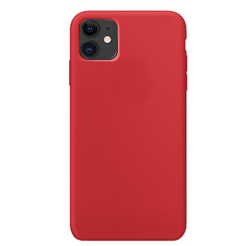 伟吉 WEIJI iPhone11手机壳 苹果11手机保护套 液态硅胶手机壳 红色