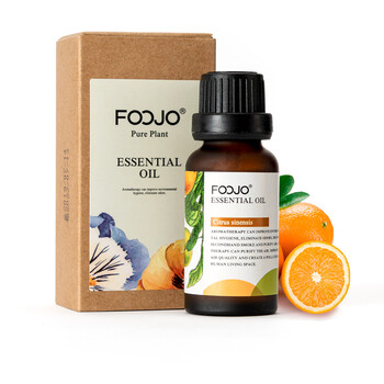 FOOJO 单方甜橙香薰精油香薰机加湿器专用补充液 房间熏香酒店办公室卧室熏香空气清新剂芳香剂甜橙精油20ml