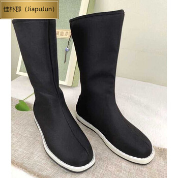 佳朴郡古代鞋子男布靴男汉服靴子古装皂靴鞋子男汉鞋古风汉服男鞋官靴