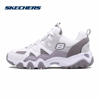 SKECHERS跑步鞋白色/灰色/WGY 35，36，37，38
