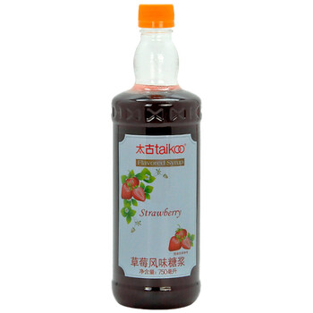 太古 草莓风味糖浆750ml