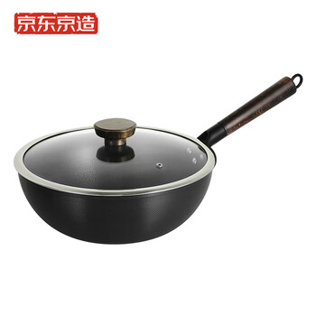 京东京造  精铁中华炒锅 铁锅 炒菜锅30CM