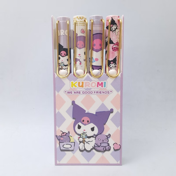 钢笔套装小学生专用三年级日系卡通可爱少女心网 d022库洛米钢笔_1盒