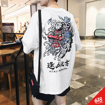 莉热芭（LIREBA） 短袖 男士T恤 T18白色 